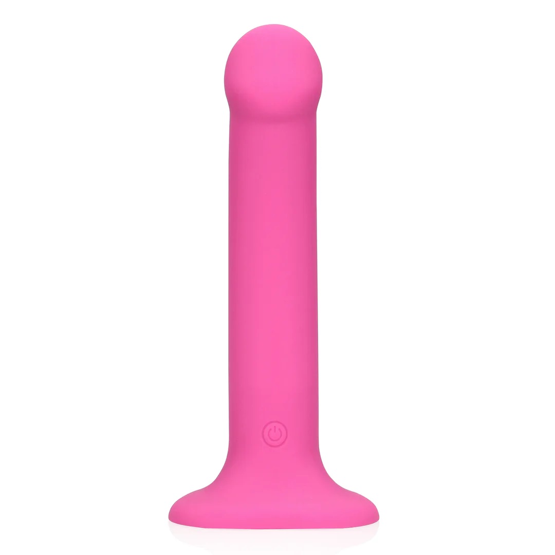 Máy rung Loveline non-phallic hồng trung bình chống nước