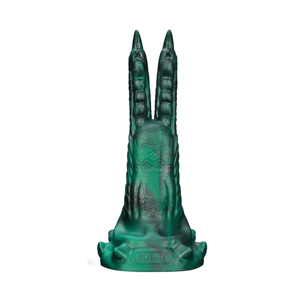 Lovetoy Savage Charm Dildo Xanh Rung 16