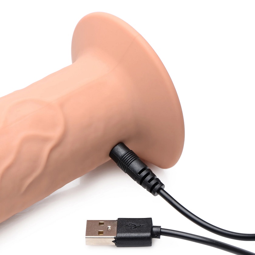Thump It 7X Dildo Remote 19.6cm Đánh Mạnh Siêu Phấn Khích