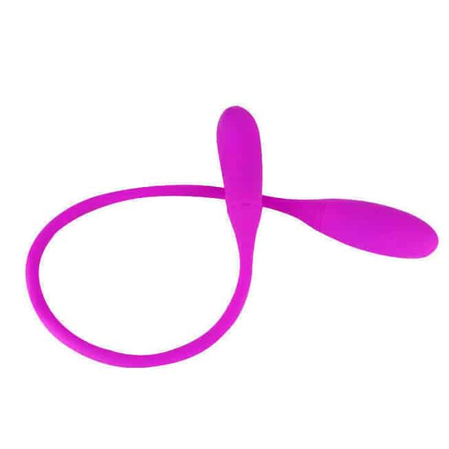 Vibro kích thích kép Pretty Love Snaky Vibe hồng gợi cảm
