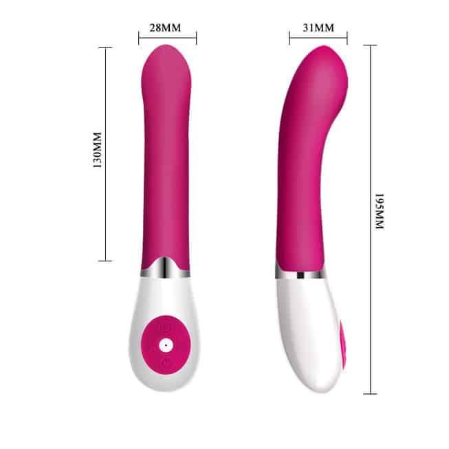 Pretty Love G-Spot 19.5cm Rosa Rung Mạnh Điểm G Tuyệt