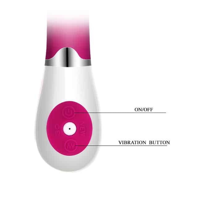 Pretty Love G-Spot 19.5cm Rosa Rung Mạnh Điểm G