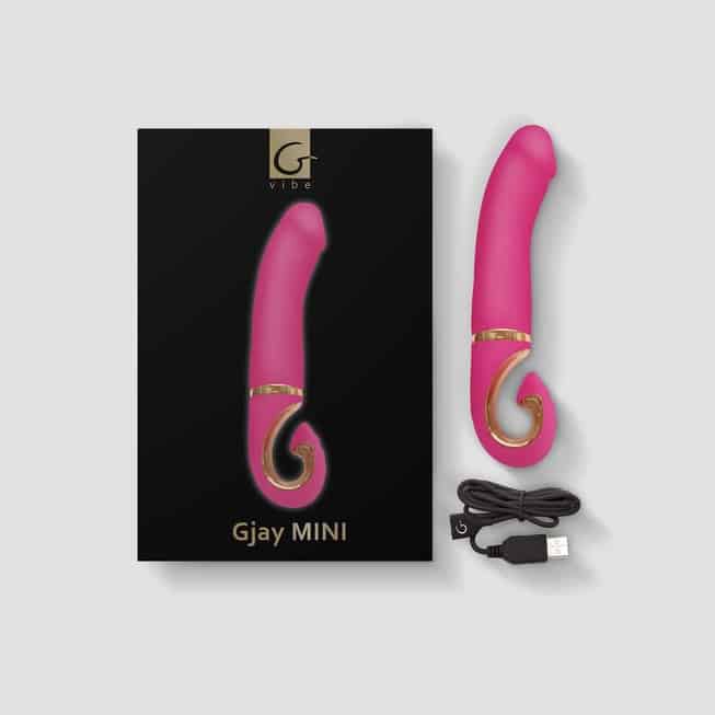 Rung Mini Gvibe Gjay Hồng Silicone Nhỏ Gọn Bùng Nổ