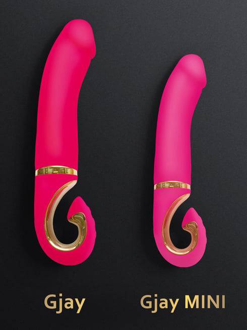 Rung Mini Gvibe Gjay Hồng Silicone Nhỏ Gọn Bùng Nổ