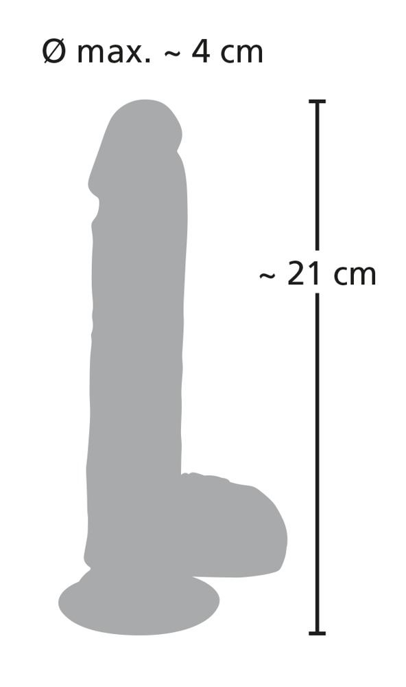 Dildo Silicone Y Tế Quay Từ Xa 21cm Thúc Gậy