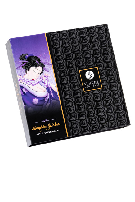 Shunga Naughty Geisha 5pc Rung Đen Khơi Gợi Nhục Dục
