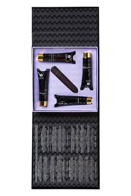 Shunga Naughty Geisha 5pc Rung Đen Khơi Gợi Nhục Dục