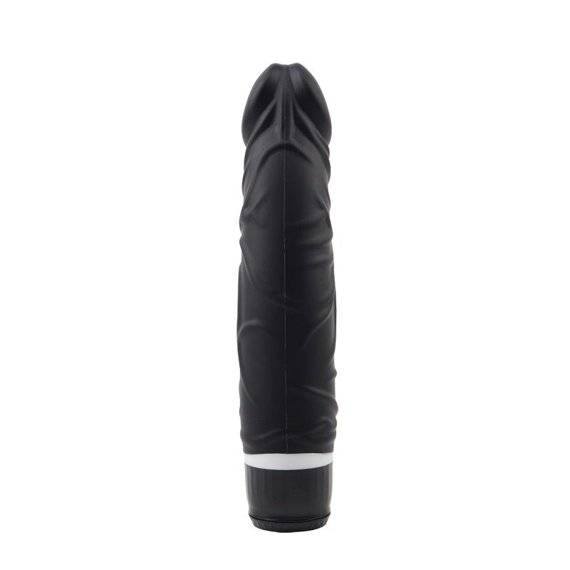 Dildo Chisa Đen 19cm Rung HK Thực Tế Mạnh Mẽ Hấp Dẫn