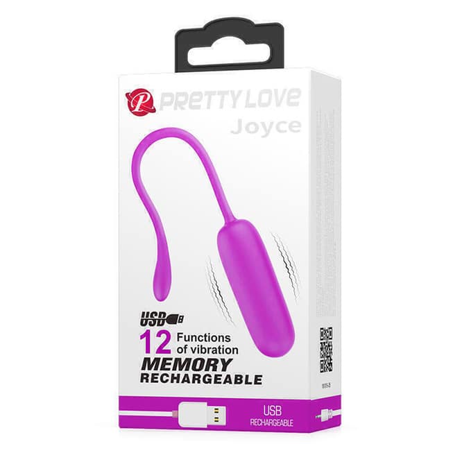 Vibro trứng Pretty Love Joyce fuchsia ghi nhớ