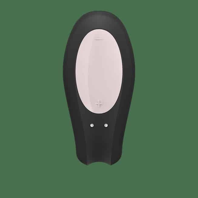 Satisfyer Double Joy Vi Bator Cặp Đôi Đen App