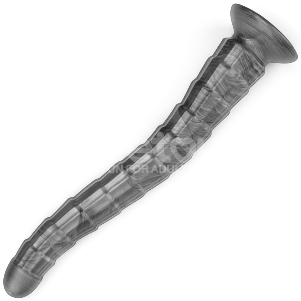 Lovetoy 14.5" King Sized Vibrax Slider Xám Lớn