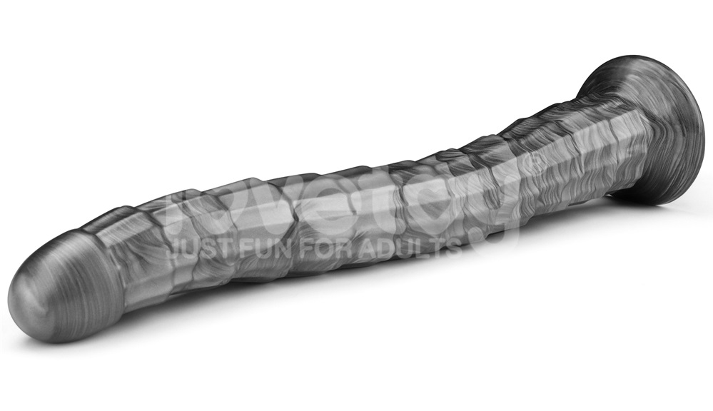 Vibrax Lovetoy 14.5" King Sized Slider Xám Lớn Tột Độ