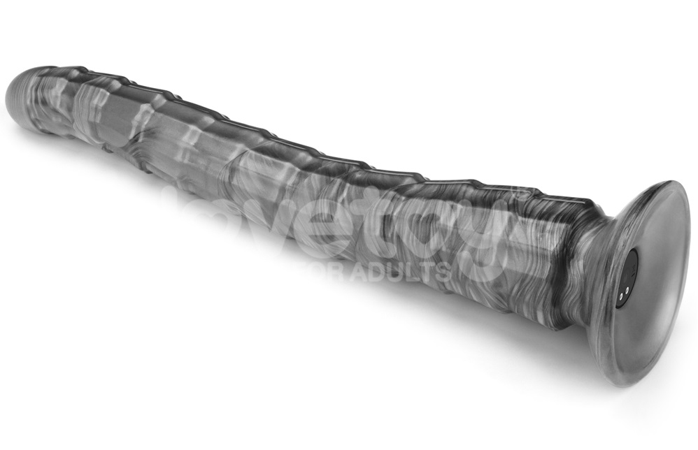 Vibrax Lovetoy 14.5" King Sized Slider Xám Lớn Tột Độ