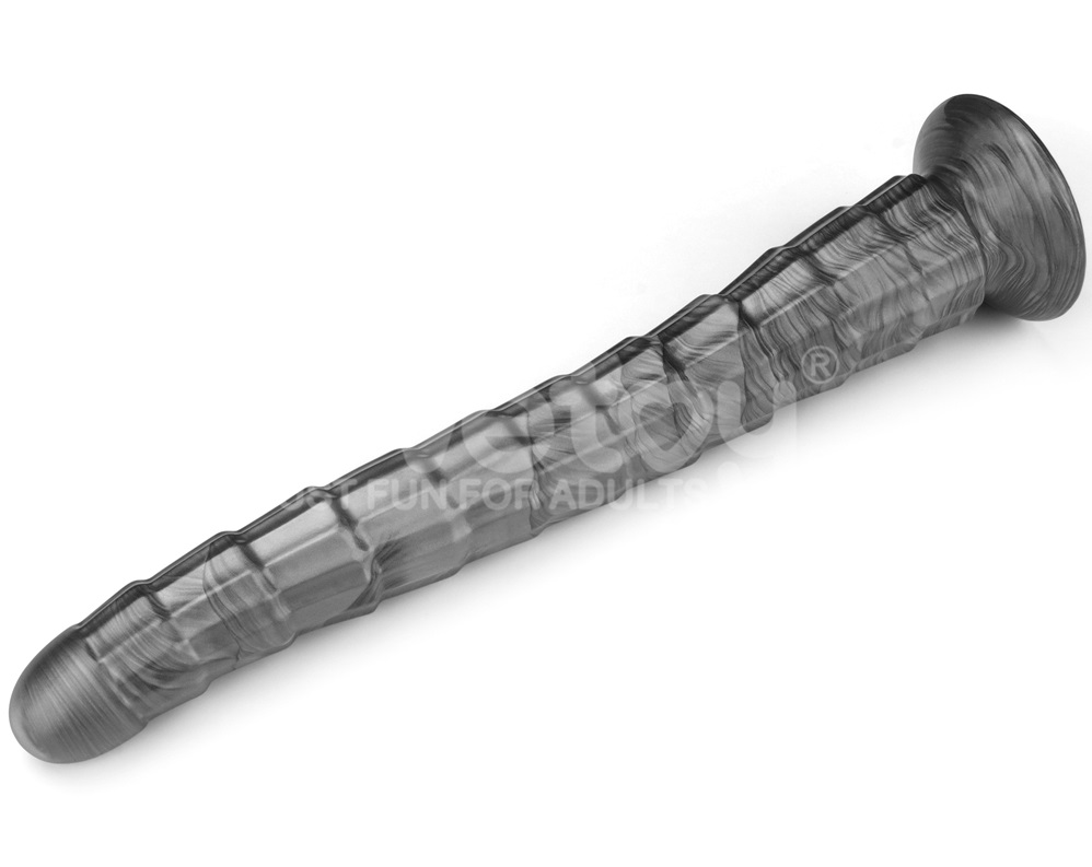 Vibrax Lovetoy 14.5" King Sized Slider Xám Lớn Tột Độ