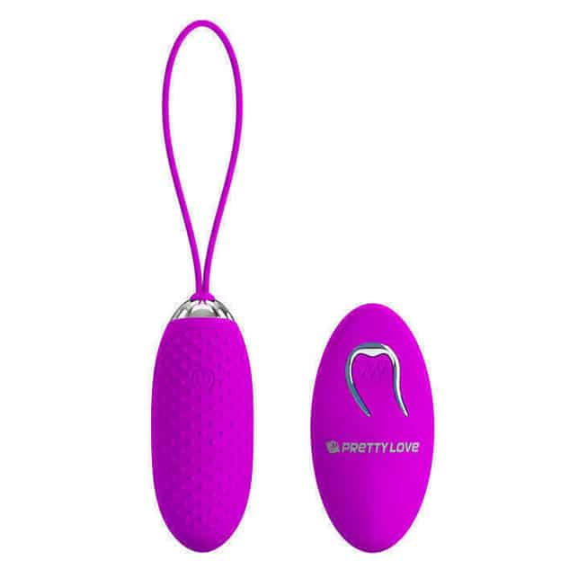 Vibro Trứng Pretty Love Joanne Hồng Tím Điều Khiển Xa