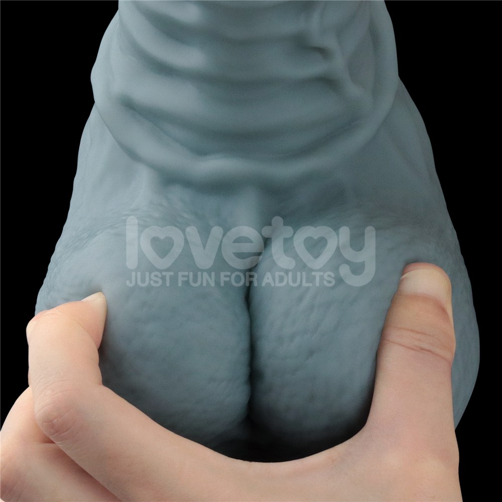 Lovetoy Dương Vật Rung 11" Xanh Đâm Sâu 28cm