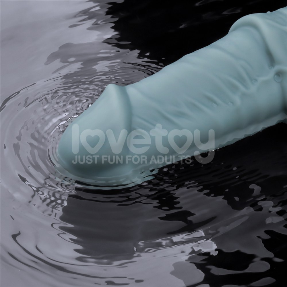 Lovetoy Dương Vật Rung 11" Xanh Đâm Sâu 28cm