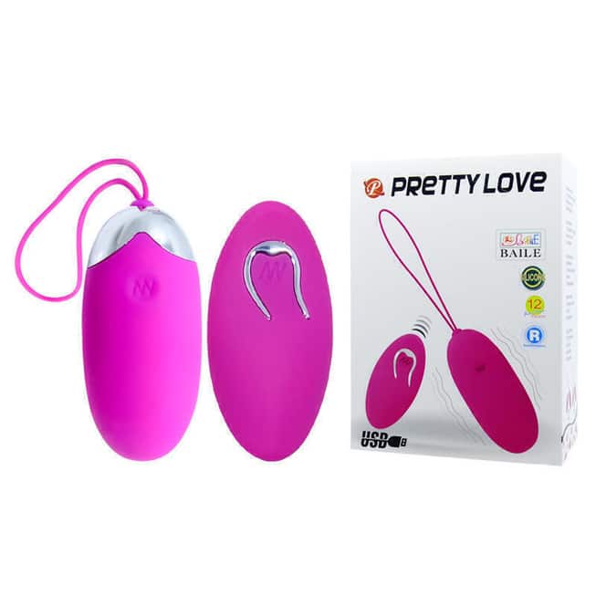 Pretty Love Hiram Trứng Rung Từ Xa Hồng