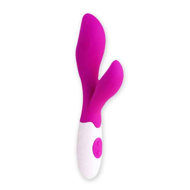 Baile Pretty Love Rabbit Vibro Hồng Mượt 20cm