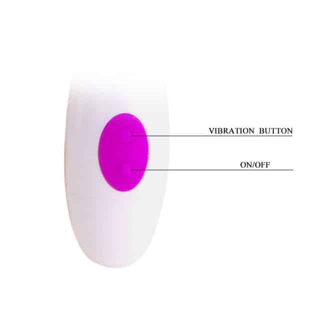 Baile Pretty Love Rabbit Vibro Hồng Mượt 20cm