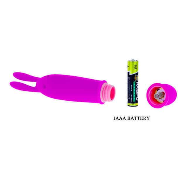 Vibro Thỏ Pretty Love Boyce Fuchsia 12.7cm Đa Năng Mỏng