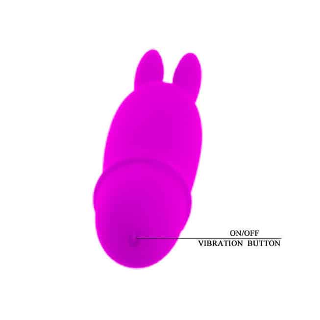 Vibro Thỏ Pretty Love Boyce Fuchsia 12.7cm Đa Năng Mỏng