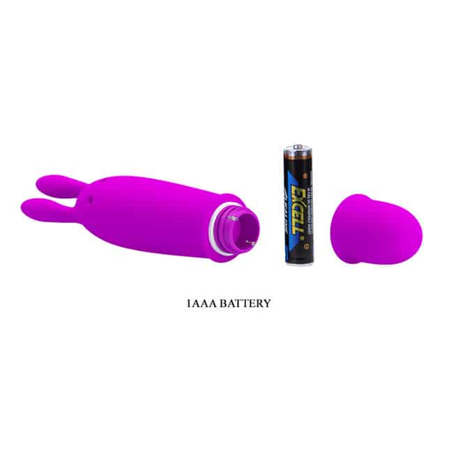 Vibro Thỏ Pretty Love Boyce Fuchsia 12.7cm Đa Năng Mỏng