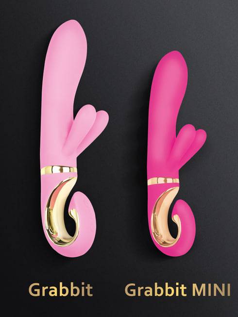 Gvibe Grabbit Mini Thỏ Hồng Rung Mịn Vô Tận