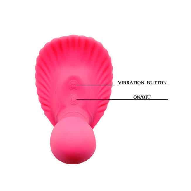 Pretty Love Fansy Clamshell Rung Remote Clit