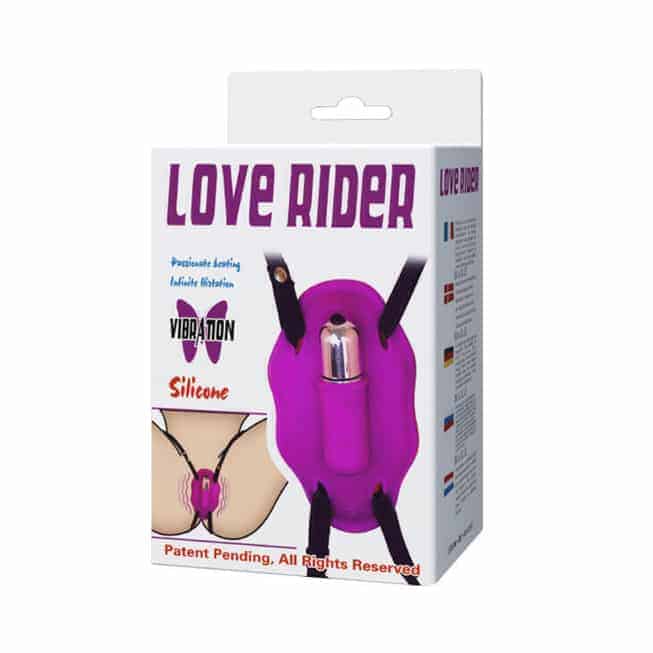 Baile Love Rider Panties Fuchsia Rung Bí Mật