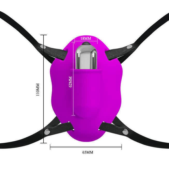 Baile Love Rider Panties Rung Fuchsia Kích Thích Đỉnh
