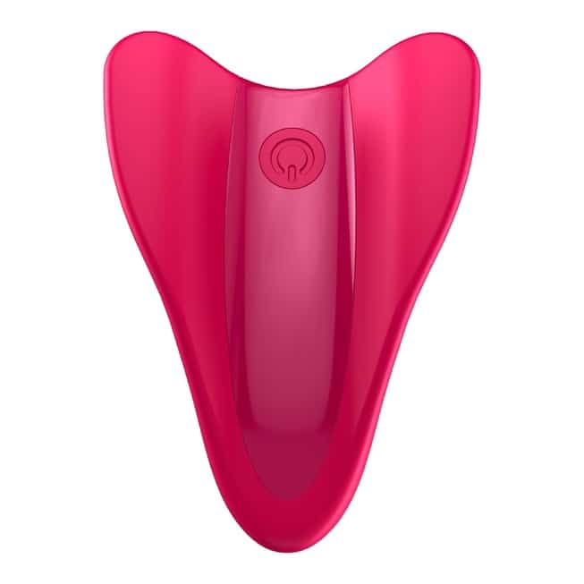 Mini vibrator Satisfyer High Fly đỏ đeo ngón tay