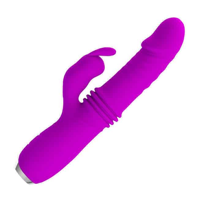 Pretty Love Dorothy Thỏ Rung Friction Fuchsia 19cm Đam Mê