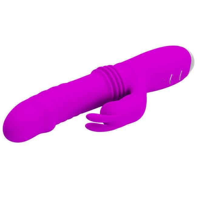 Pretty Love Dorothy Thỏ Rung Friction Fuchsia 19cm Đam Mê