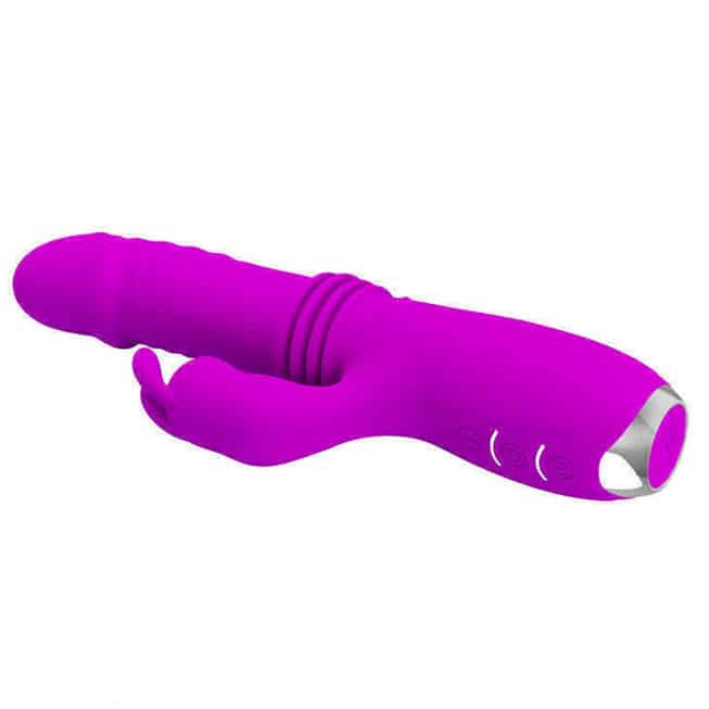 Pretty Love Dorothy Thỏ Rung Friction Fuchsia 19cm Đam Mê