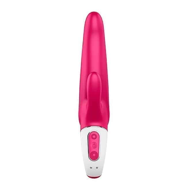 Satisfyer Mr. Rabbit Rung Rabbit Hồng Đôi