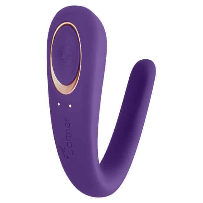 Satisfyer Partner Double Classic Tím Cặp Đôi Vibra