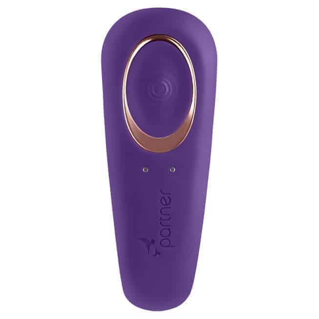 Satisfyer Partner Double Classic Tím Cặp Đôi Vibra