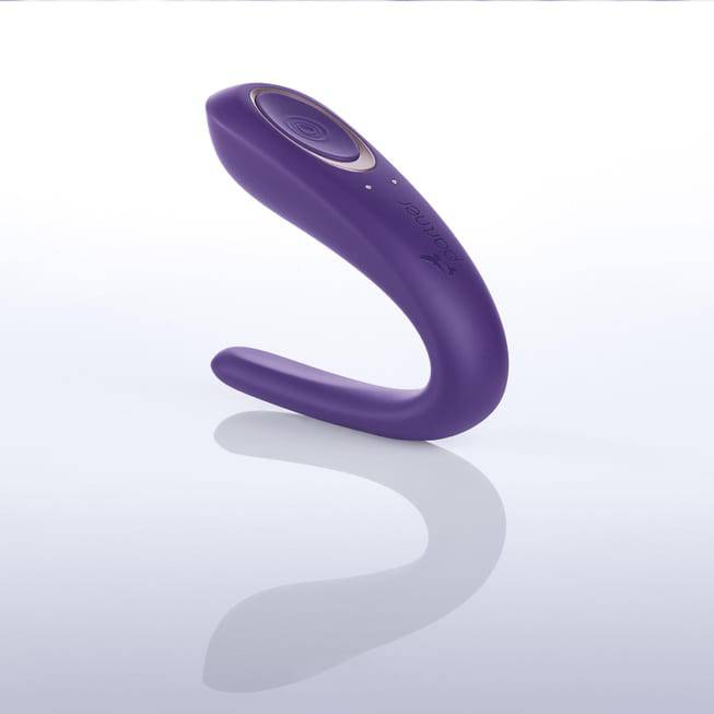 Satisfyer Partner Double Classic Tím Cặp Đôi Vibra