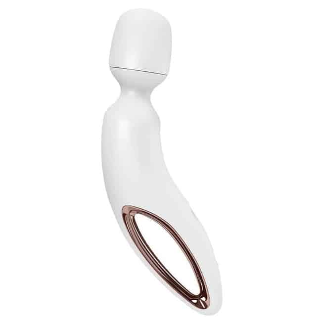 Vibromassage Satisfyer Wand-erland Trắng Siêu Mạnh