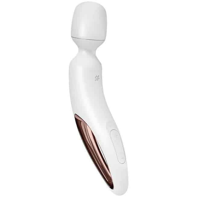 Massager Satisfyer Wand-erland Trắng Rung Đỉnh Siêu Mạnh