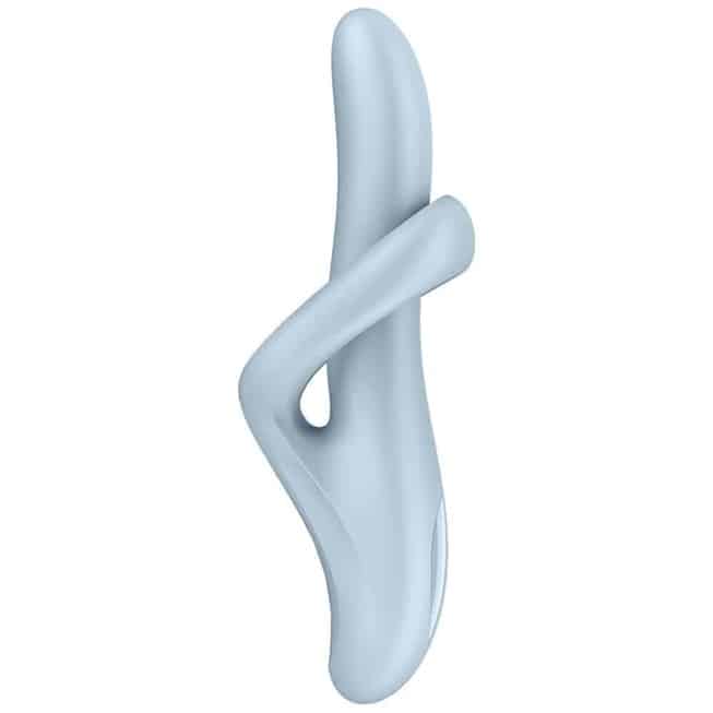 Satisfyer Heat Flex 4 Xanh Rabbit Quay Nóng G-spot