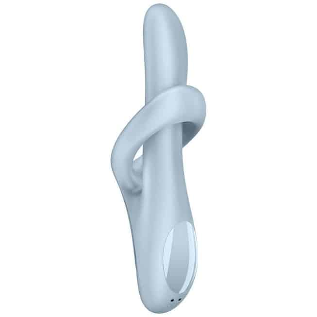 Satisfyer Heat Flex 4 Xanh Rabbit Quay Nóng G-spot