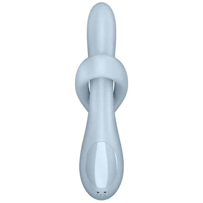 Satisfyer Heat Flex 4 Xanh Rabbit Quay Nóng G-spot