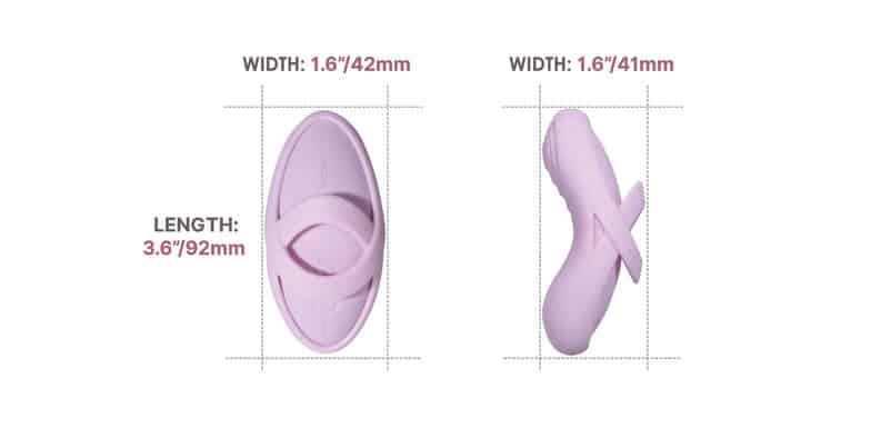 Svakom Echo 2 Viên đạn ngón tay tím nóng bỏng app điều khiển