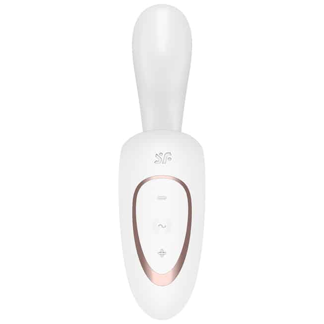 Satisfyer G for Goddess 1 trắng clitoral vaginal rung ergonomic