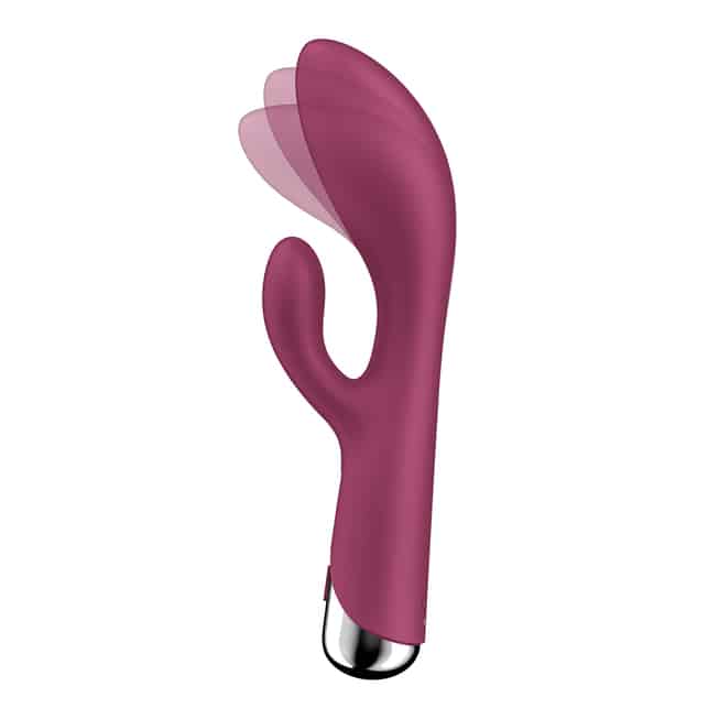 Satisfyer Spinning Rabbit Burgundy Quay Thỏ 20.5cm