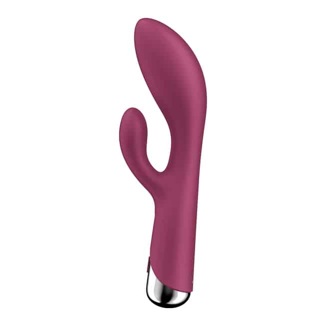 Satisfyer Spinning Rabbit Burgundy Quay Thỏ 20.5cm