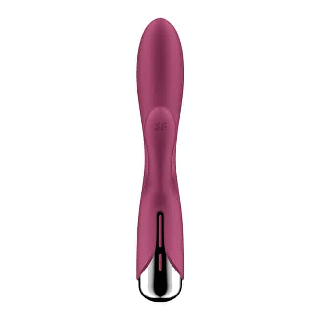 Satisfyer Spinning Rabbit Burgundy Quay Thỏ 20.5cm