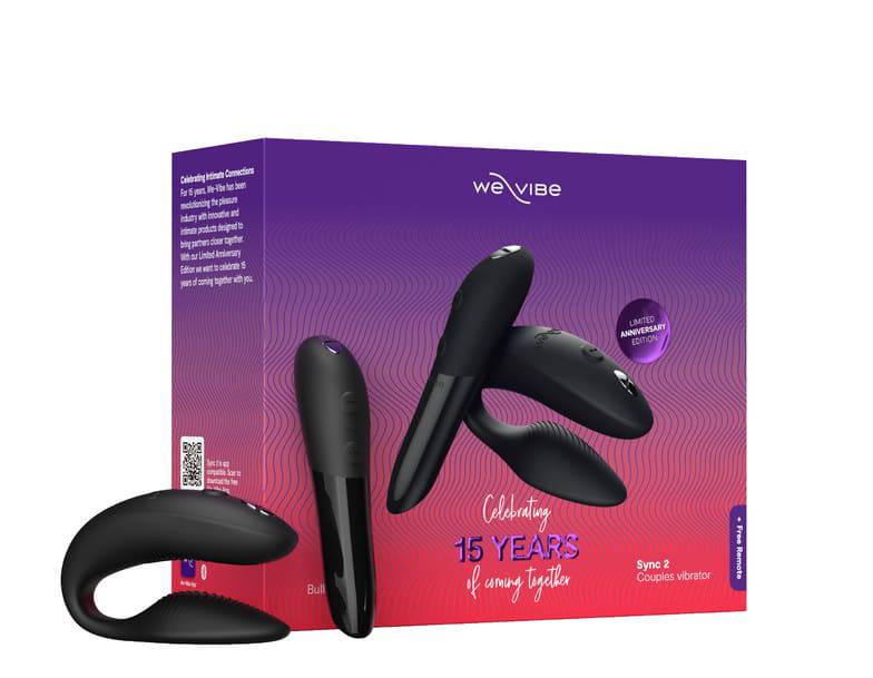 Set We-Vibe Sync Tango X Đen App 15 Năm Đôi Tuyệt